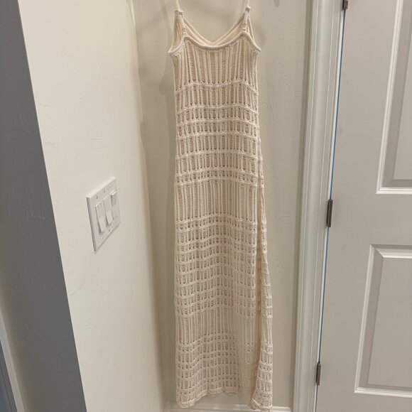 Abercrombie Crochet-Style Maxi Dress - Picture 6 of 9